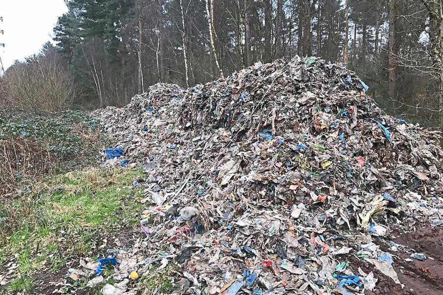 Fly Tipping on private land