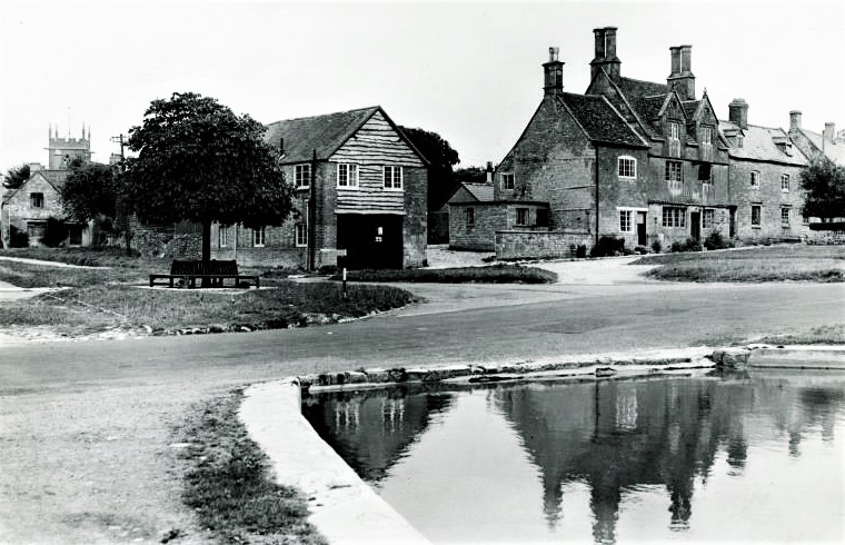 Willersey pond picture from 1952