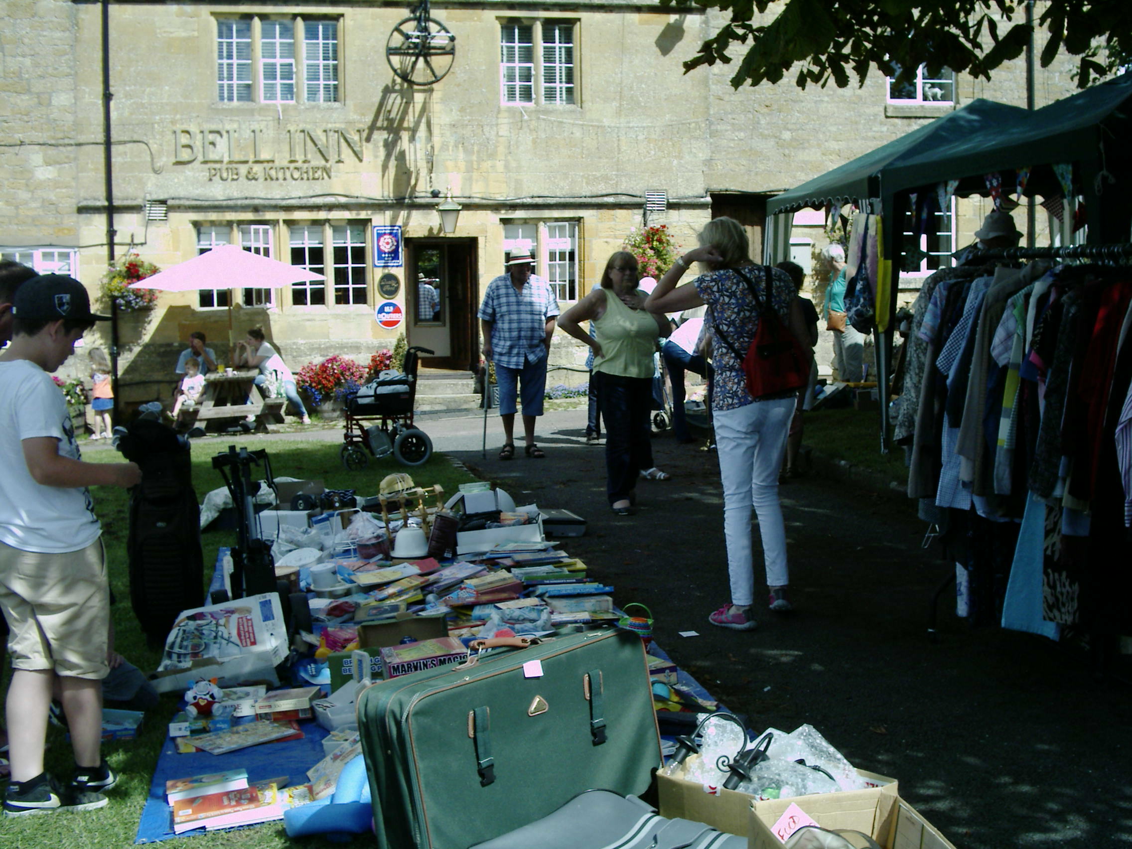 Stalls at Willersey Show