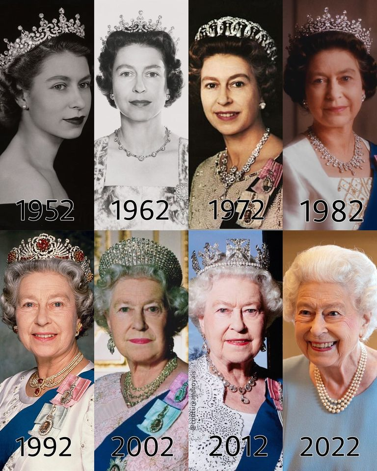 UK Queen Elizabeth every ten years