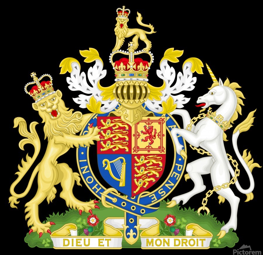 UK Queen 70 Royal Coat of Arms