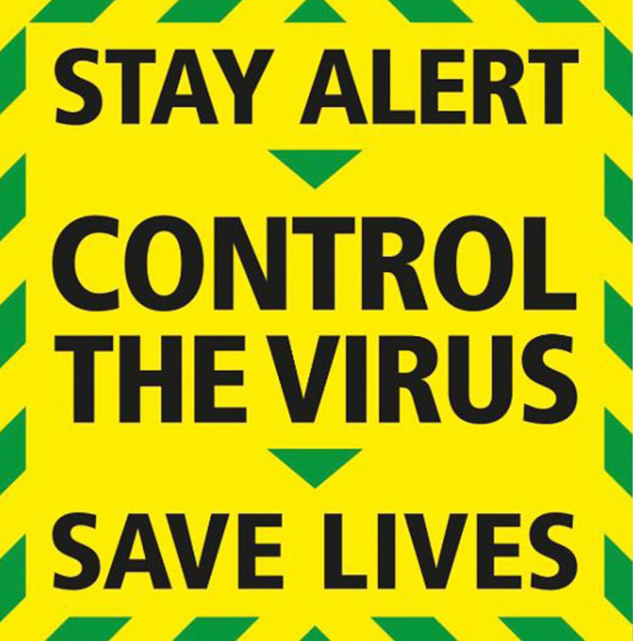 Corona Virus Slogan from  19th May 2020